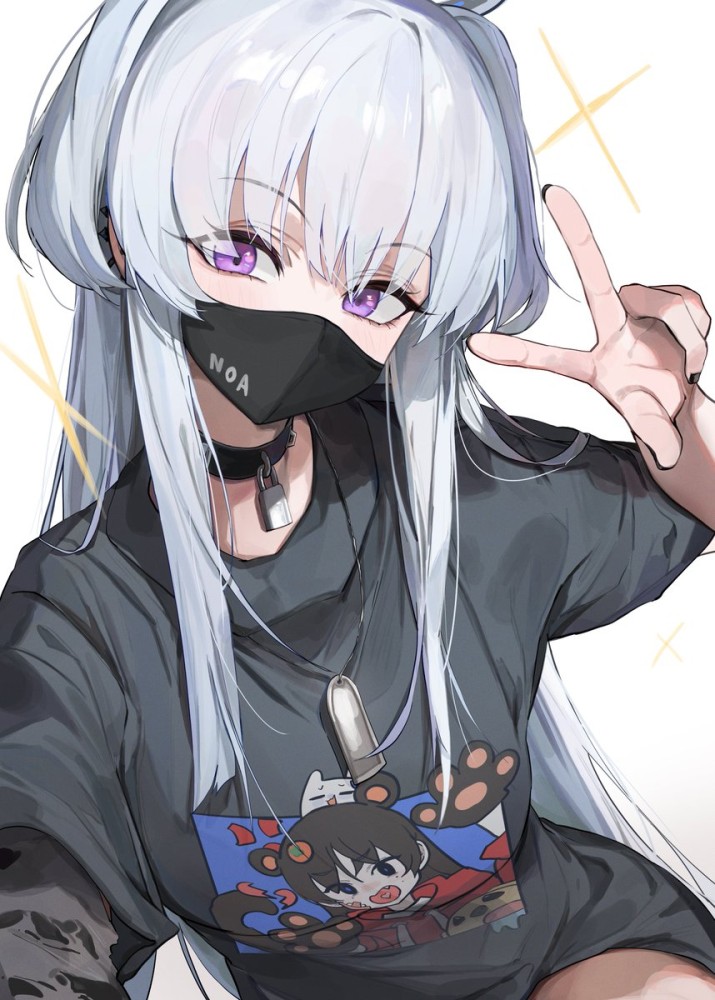 【二次】ピースしてる女の子の画像　その４